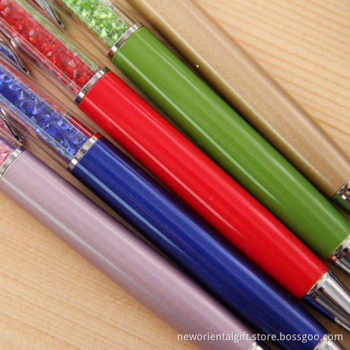 Hot sale crystal touch stylus pen